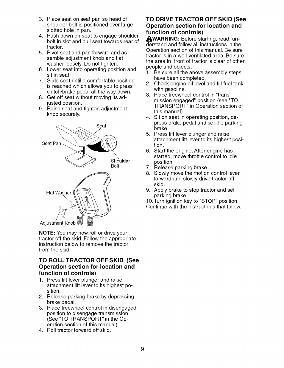 Craftsman 917.276240 User Manual | Page 9 / 60