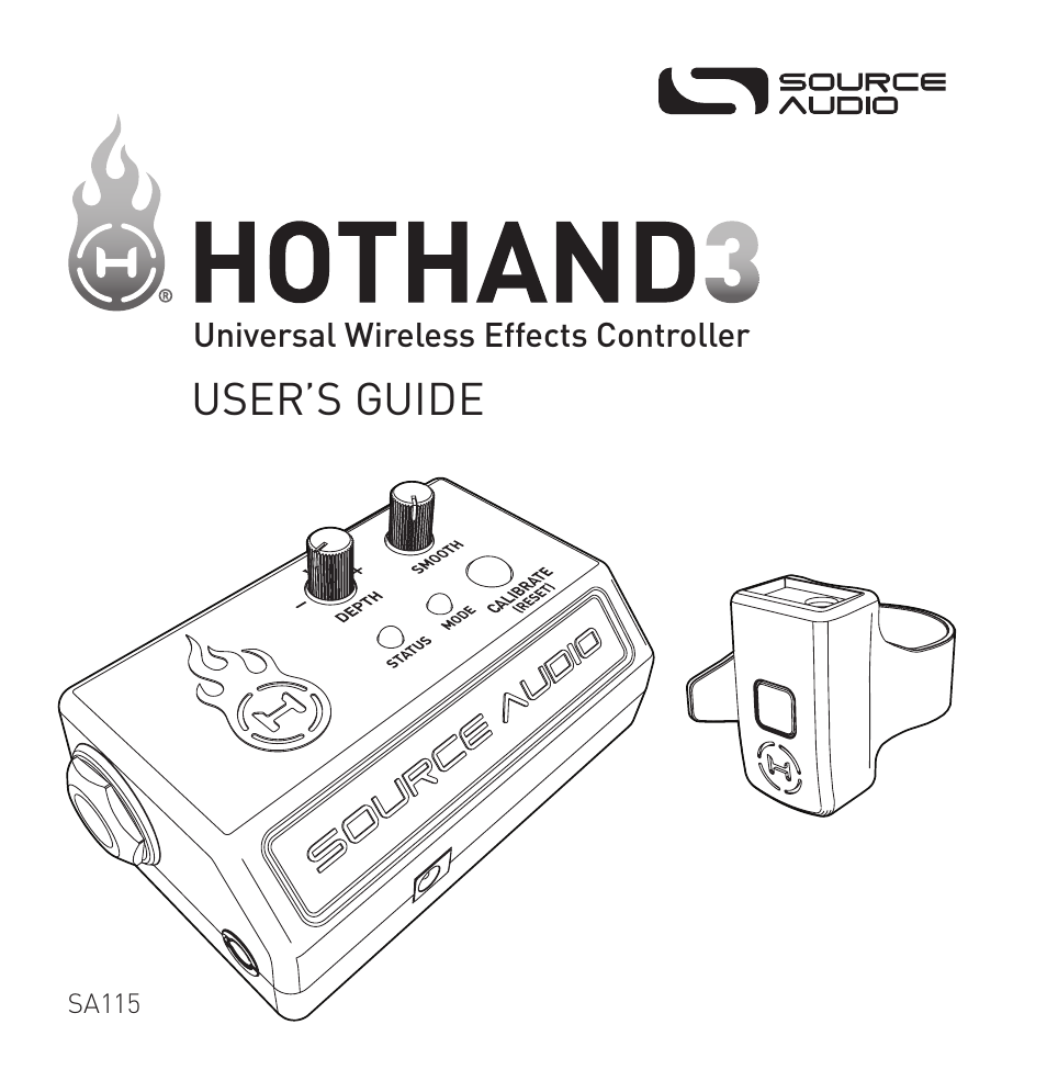 Source Audio Hot Hand 3 Universal Wireless Adapter User Manual | 16 pages