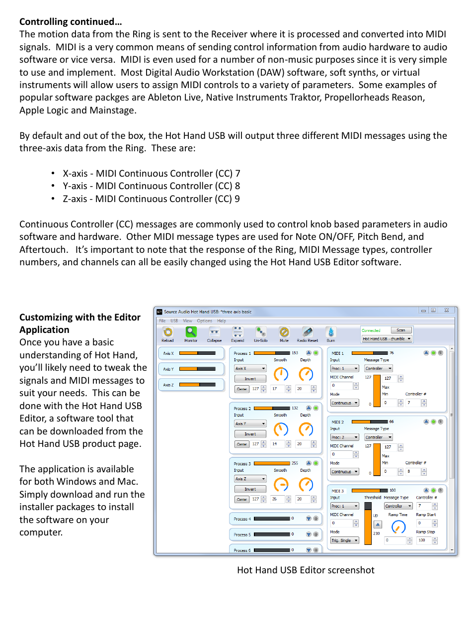 Source Audio Hot Hand USB User Manual | Page 4 / 9