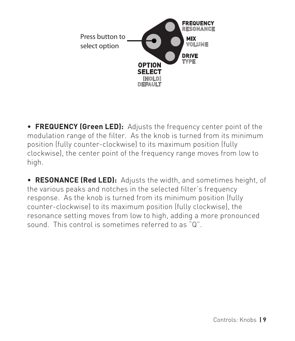 Manta pg9 | Source Audio Soundblox 2 Manta Bass Filter User Manual | Page 9 / 28