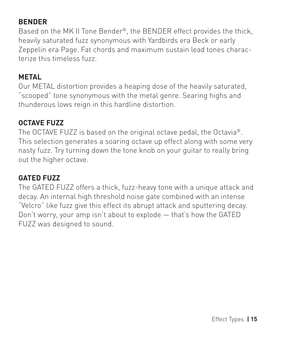 Source Audio Soundblox 2 OFD Guitar microModeler User Manual | Page 15 / 24