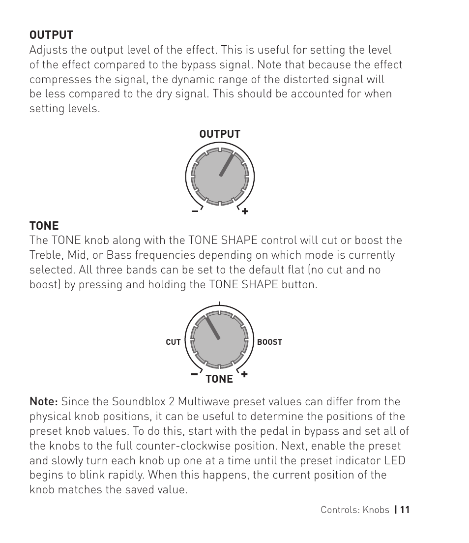 Source Audio Soundblox 2 Multiwave Distortion User Manual | Page 11 / 24