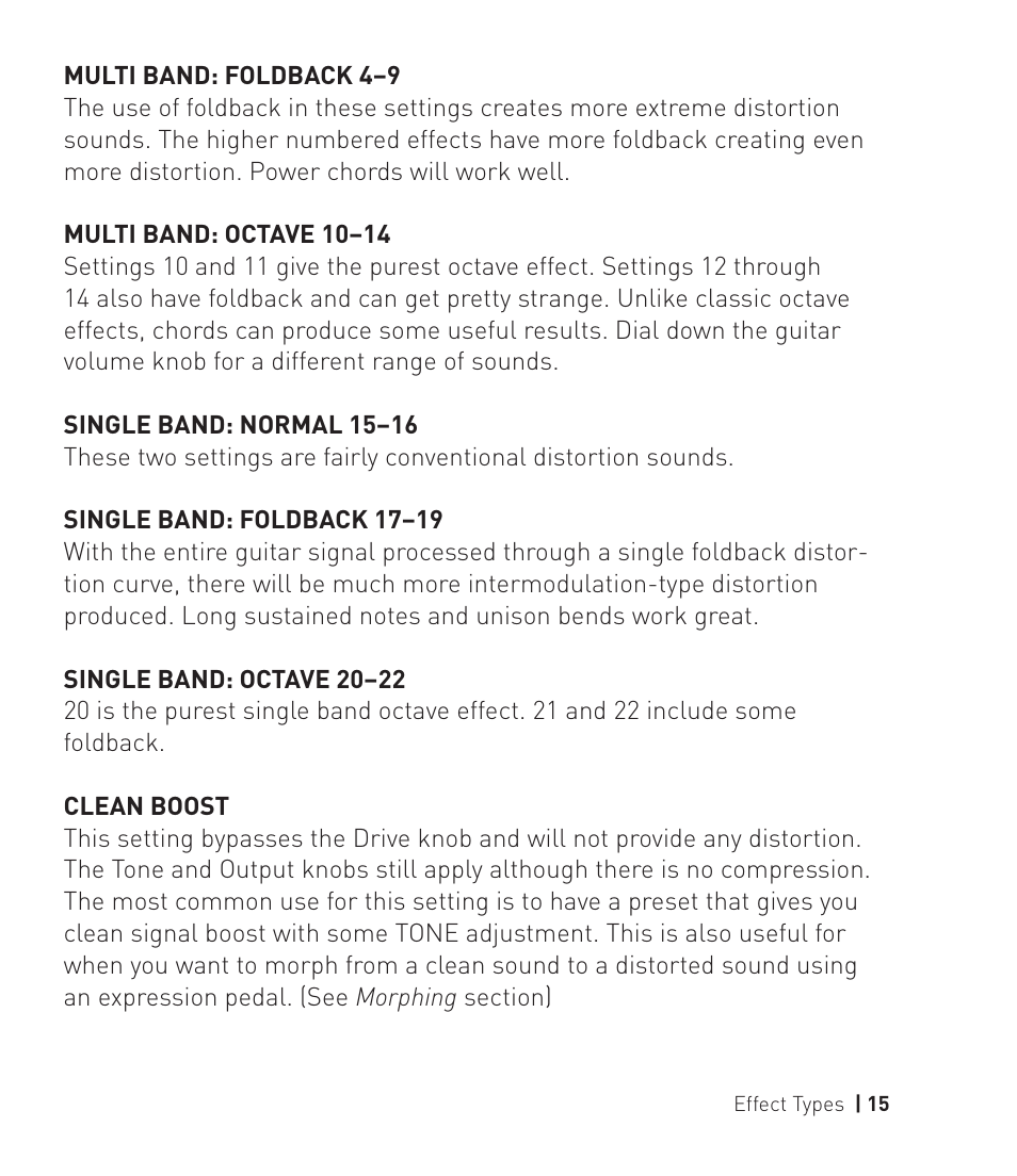 Source Audio Soundblox 2 Multiwave Distortion User Manual | Page 15 / 24