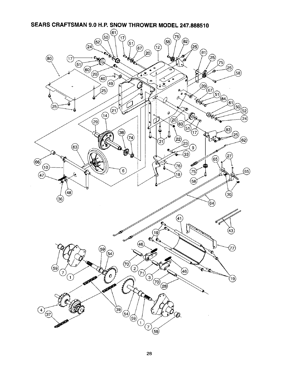 Craftsman 247.888510 User Manual | Page 28 / 40