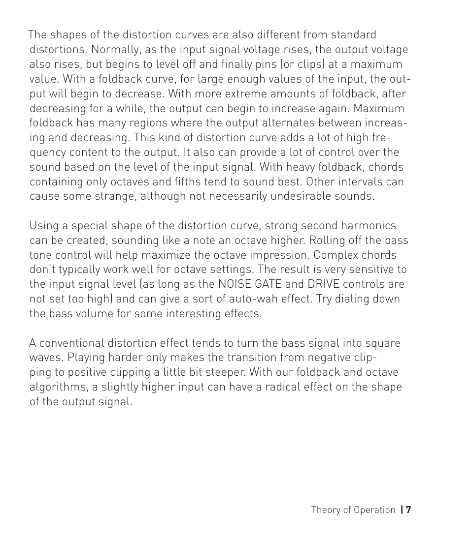 Source Audio Soundblox 2 Multiwave Bass Distortion User Manual | Page 7 / 24