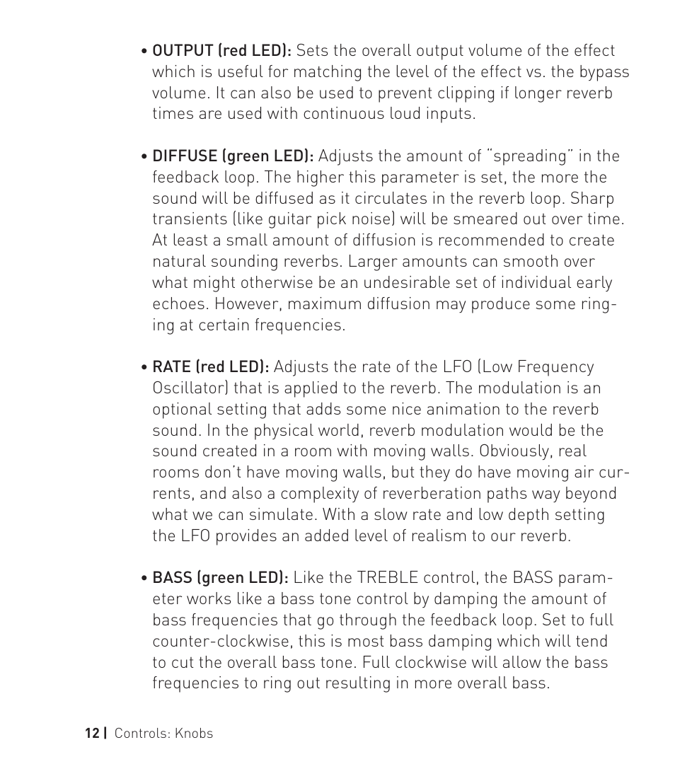 Source Audio Soundblox 2 Dimension Reverb User Manual | Page 12 / 28