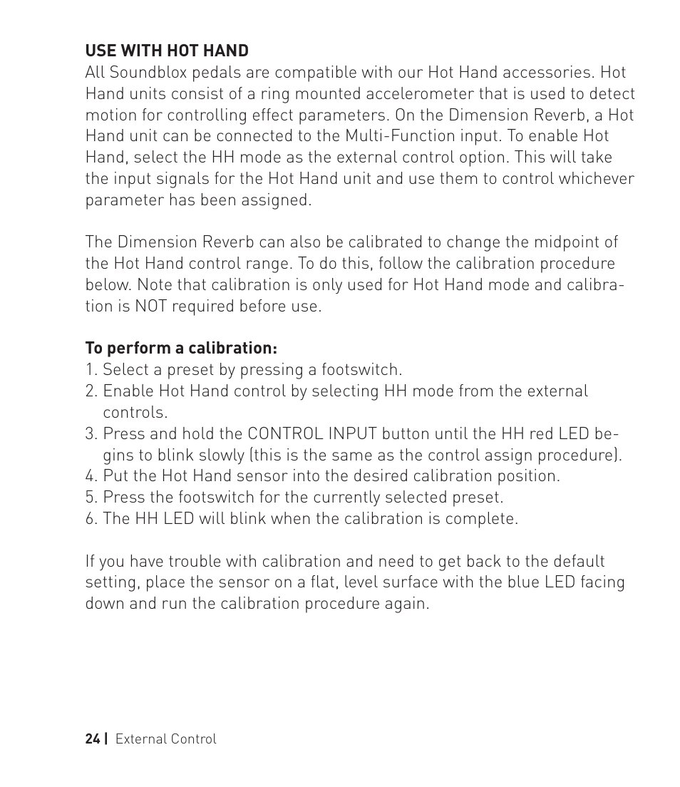 Source Audio Soundblox 2 Dimension Reverb User Manual | Page 24 / 28