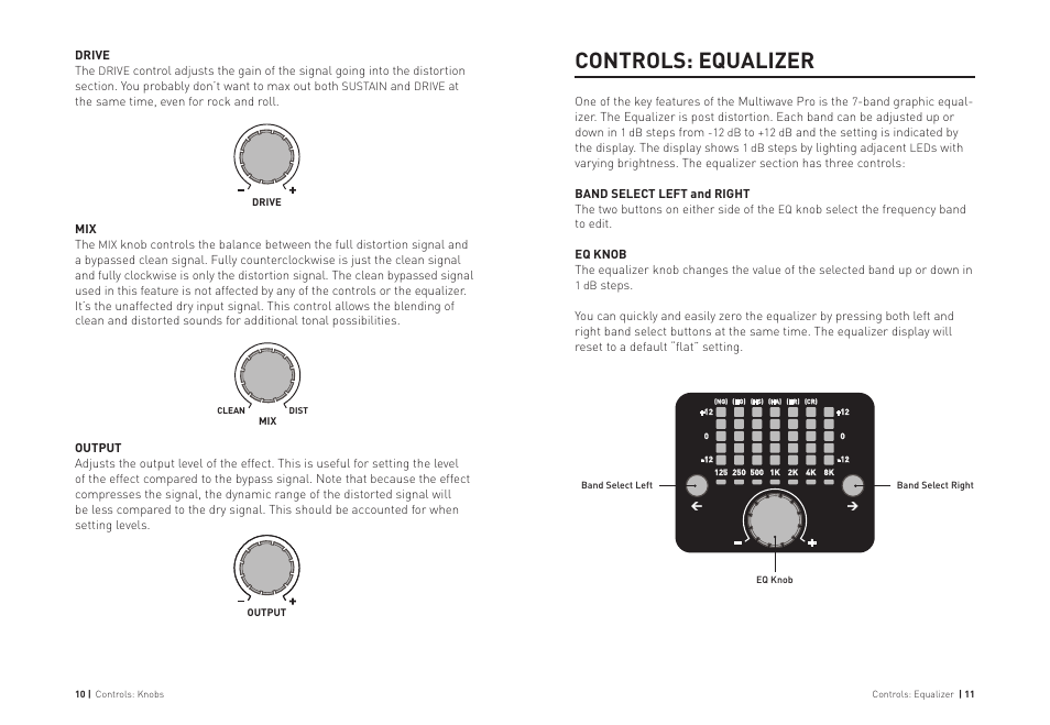Controls: equalizer | Source Audio Soundblox Pro Multiwave Distortion Pro User Manual | Page 6 / 13