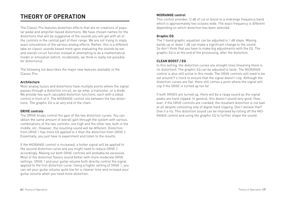 Theory of operation | Source Audio Soundblox Pro Classic Distortion Pro User Manual | Page 4 / 13