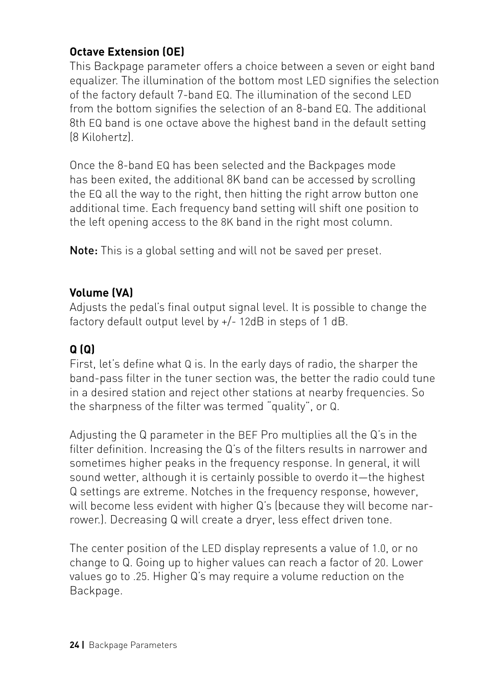 Source Audio Soundblox Pro Bass Envelope Filter User Manual | Page 24 / 28