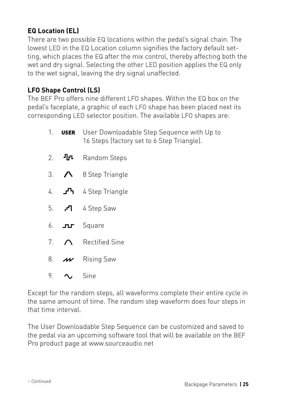 Source Audio Soundblox Pro Bass Envelope Filter User Manual | Page 25 / 28