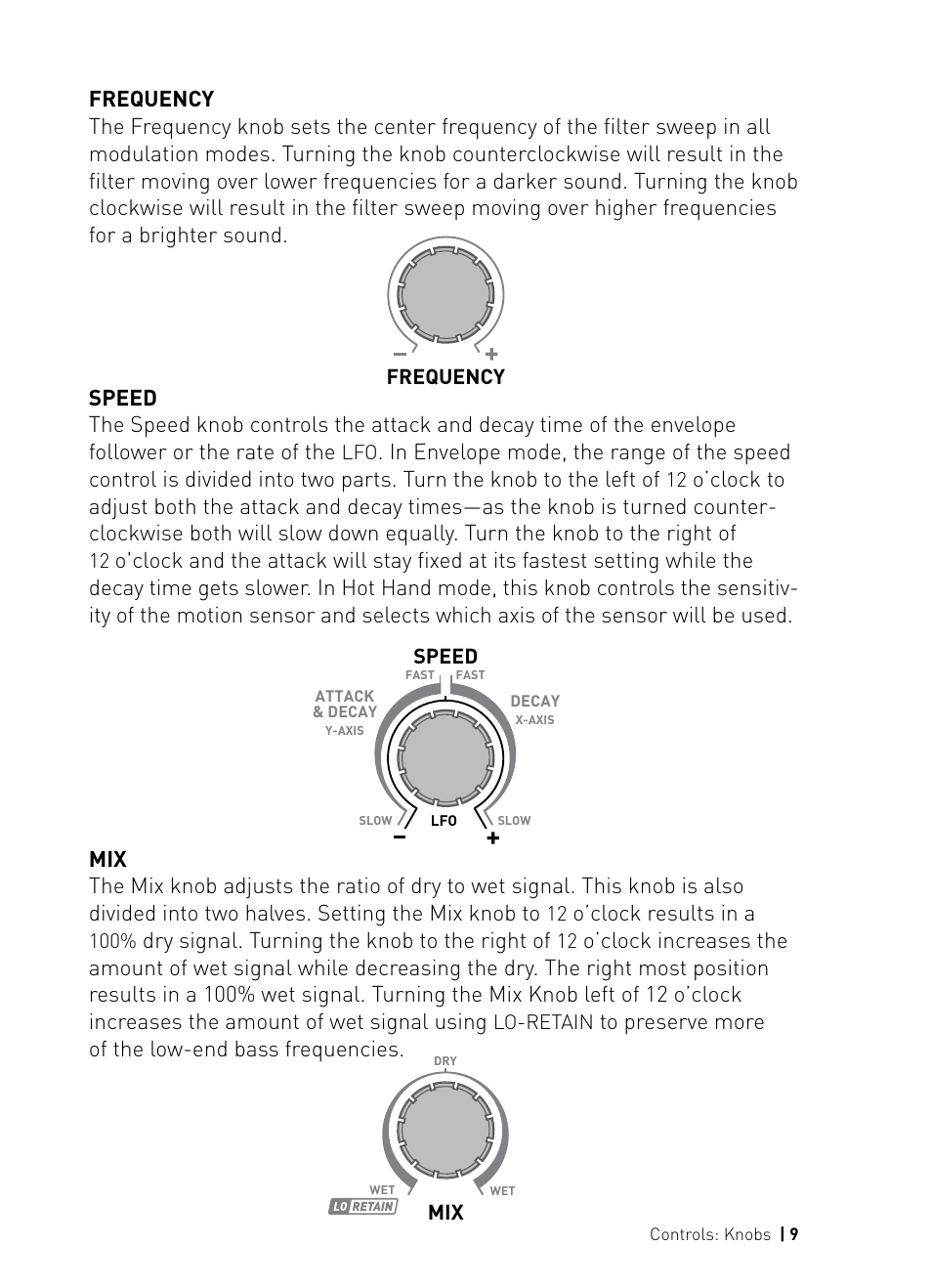 Source Audio Soundblox Pro Bass Envelope Filter User Manual | Page 9 / 28