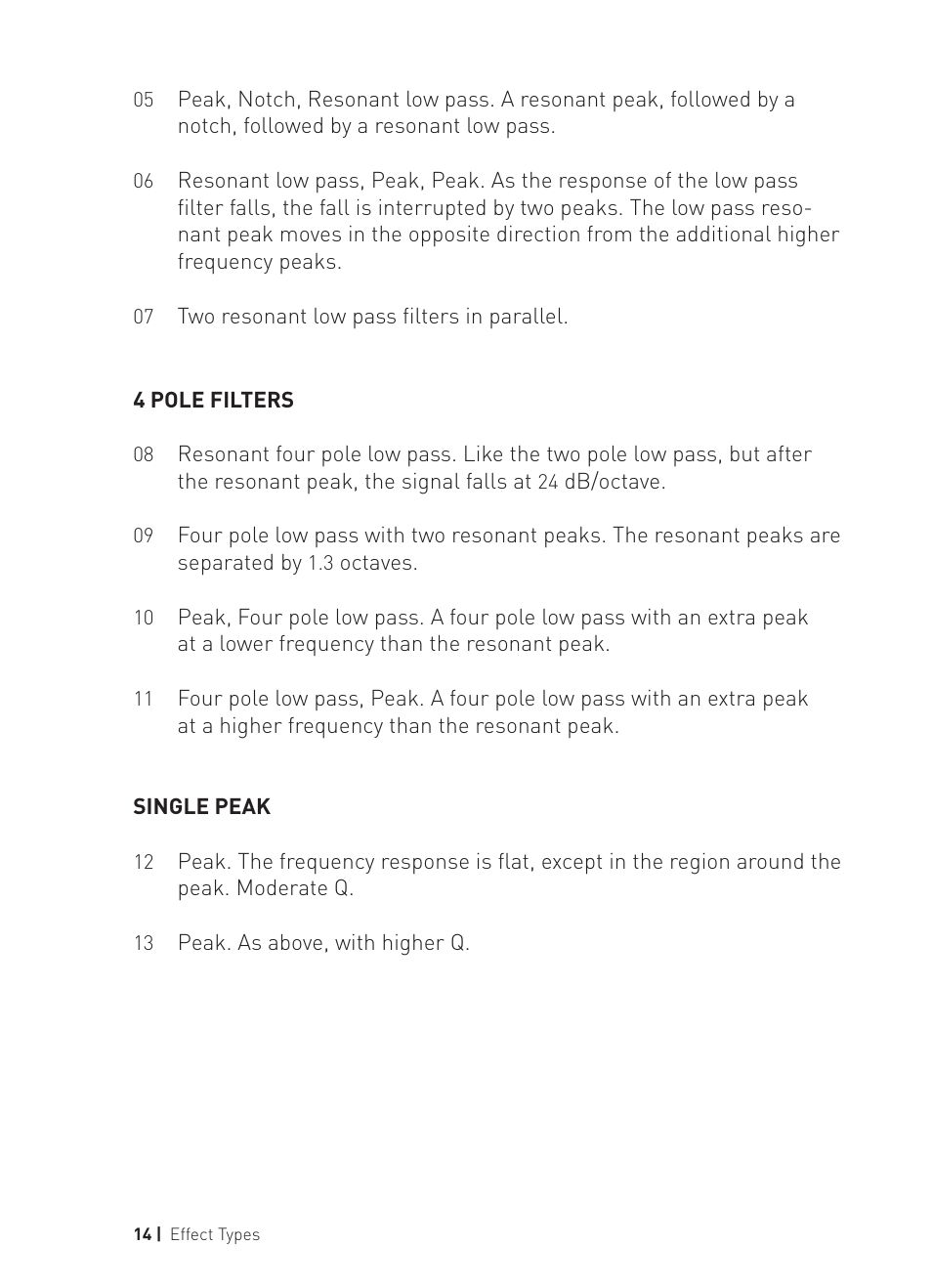 Source Audio Soundblox Pro Poly-Mod Filter User Manual | Page 14 / 28