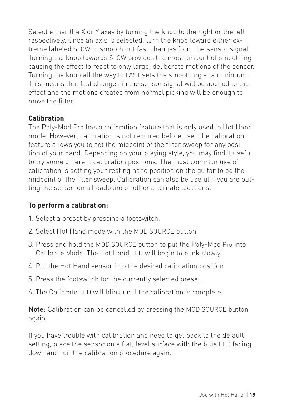 Source Audio Soundblox Pro Poly-Mod Filter User Manual | Page 19 / 28