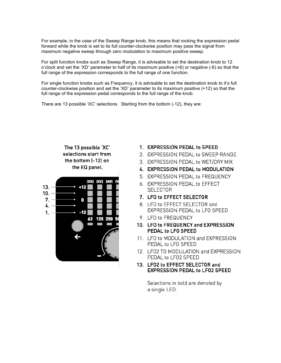 Source Audio Soundblox Pro Bass Envelope Filter Expression Pedal Control Supplement User Manual | Page 2 / 6