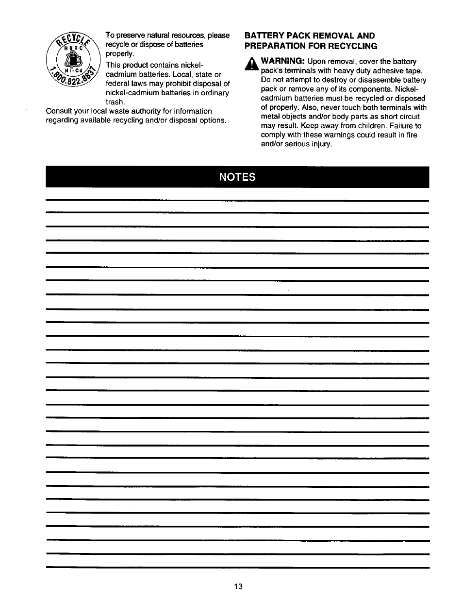 Craftsman 973.111291 User Manual | Page 13 / 16