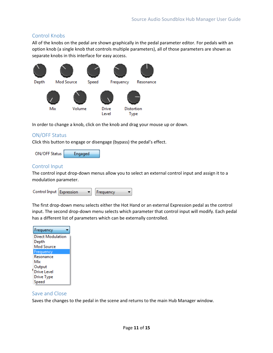 Source Audio Soundblox Hub Manager User Manual | Page 11 / 15