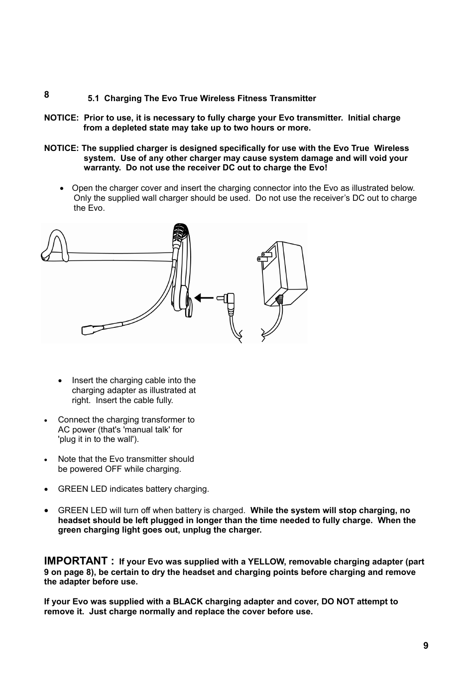 Important | Special Projects Audio GXE lite User Manual | Page 11 / 20