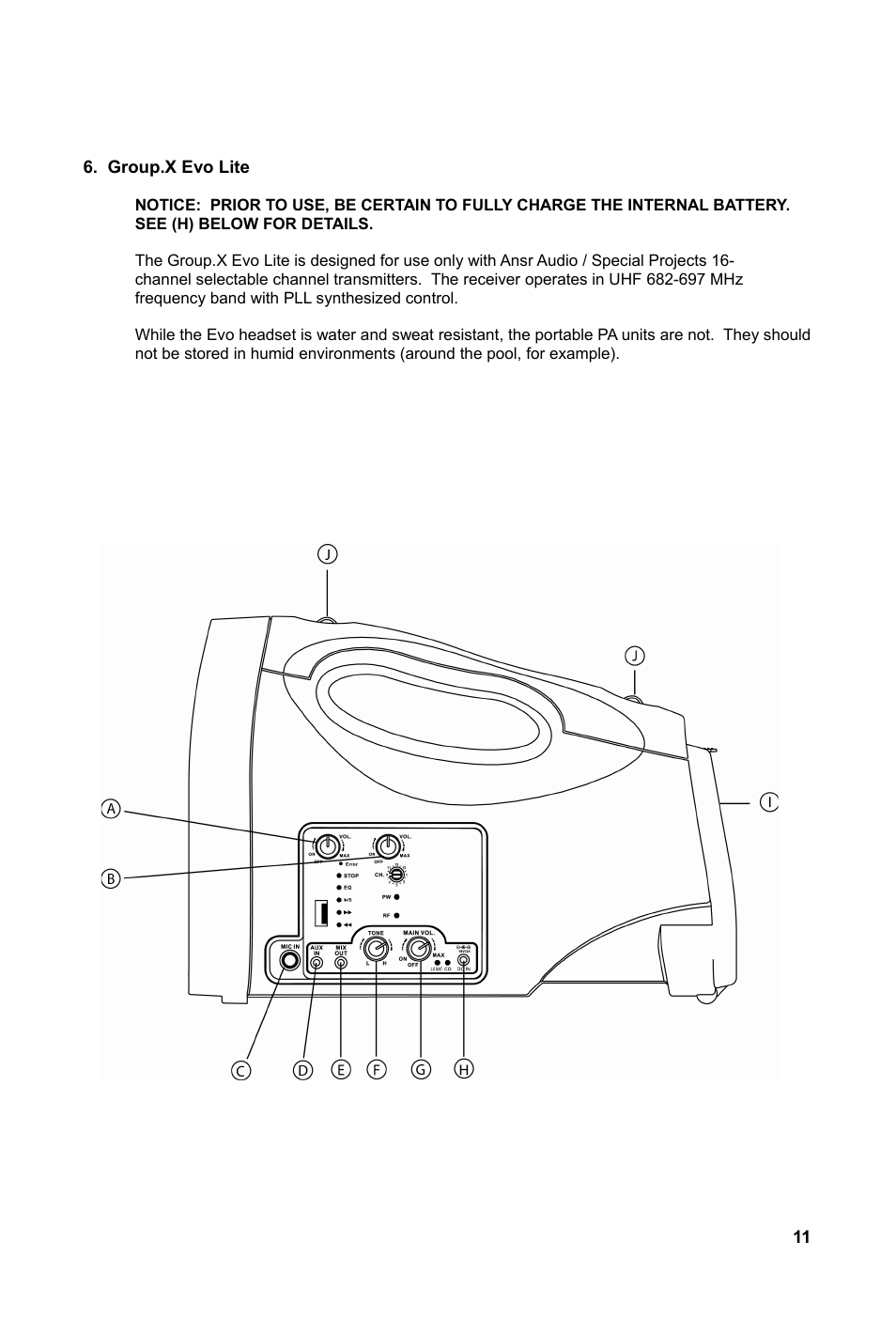 Special Projects Audio GXE lite User Manual | Page 13 / 20