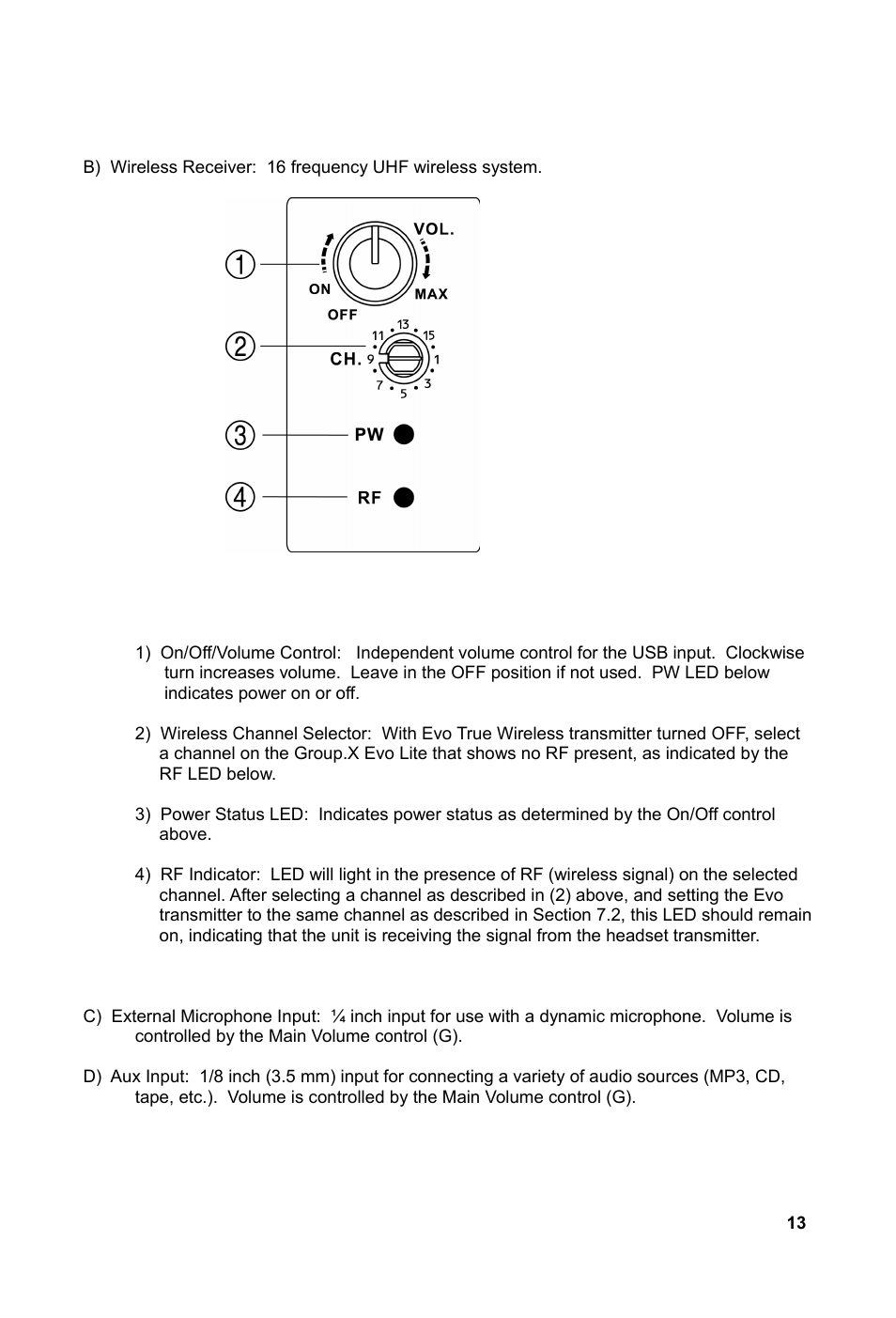 Special Projects Audio GXE lite User Manual | Page 15 / 20