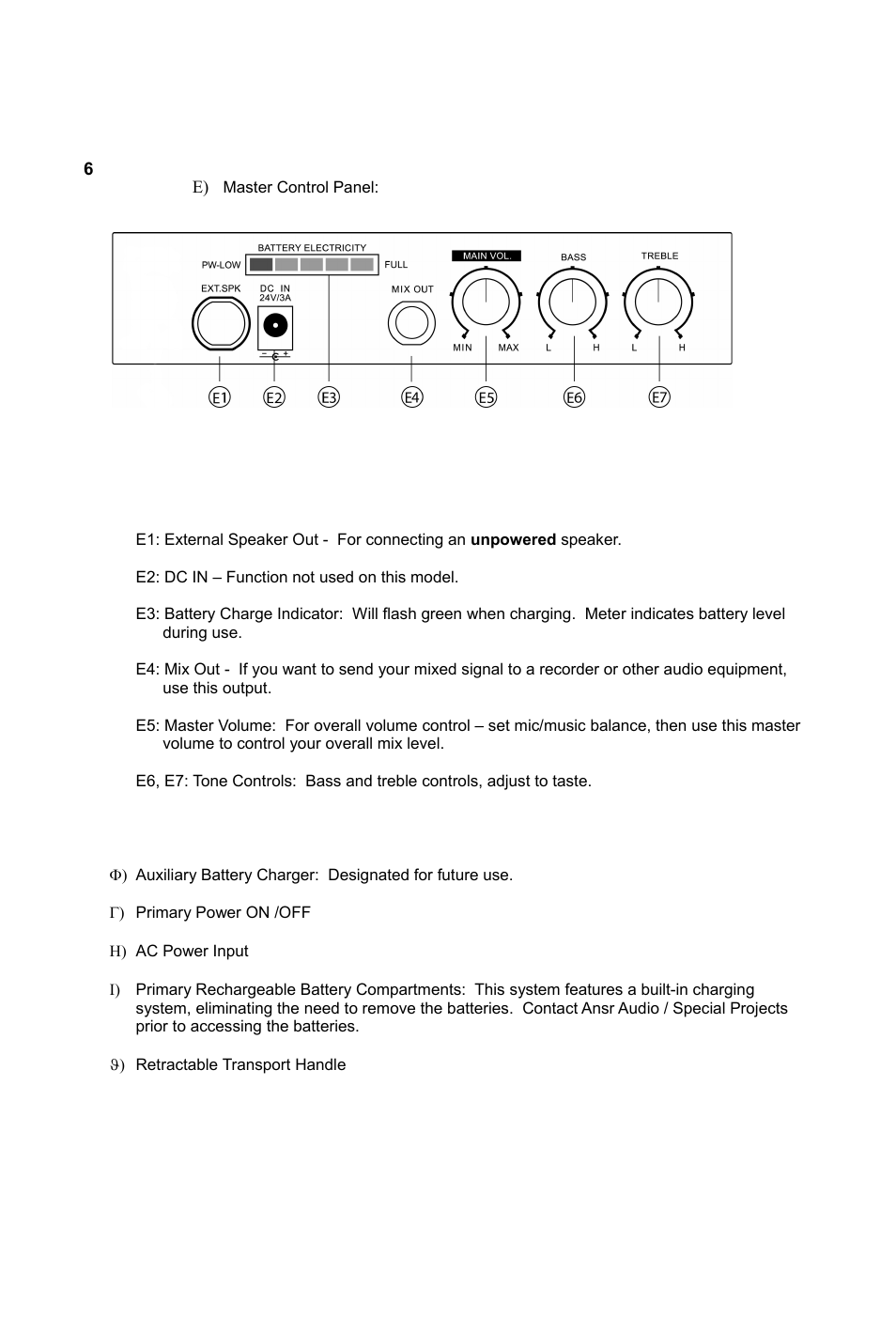 Special Projects Audio GXE lite User Manual | Page 9 / 20