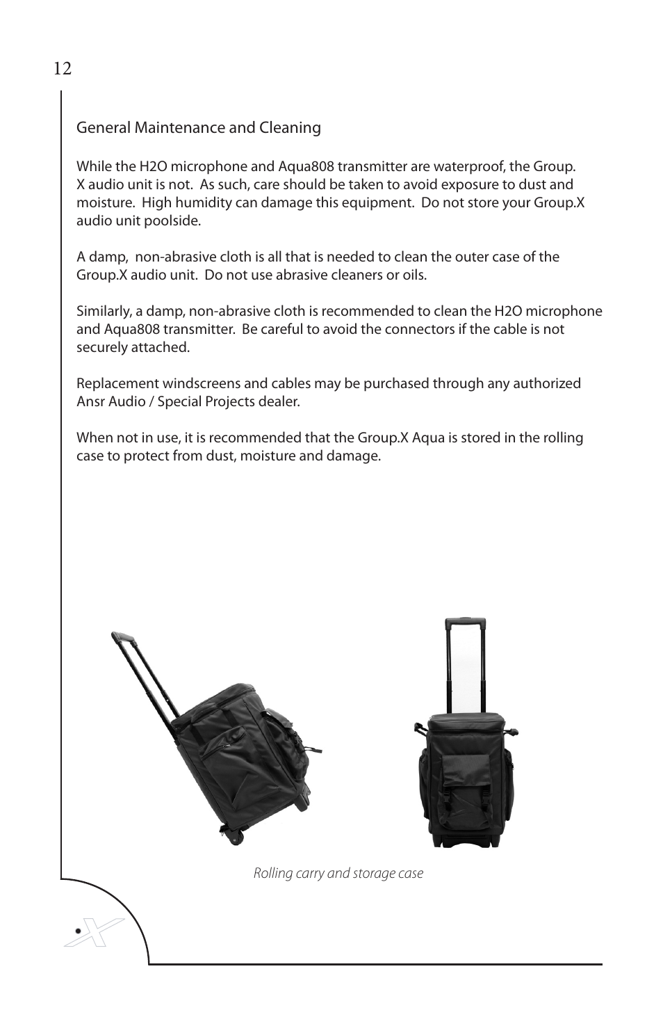 Special Projects Audio Group.X AQUA User Manual | Page 12 / 14
