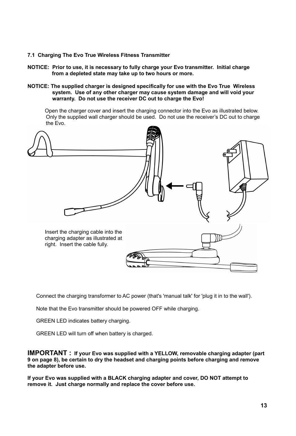 Important | Special Projects Audio MONSTER User Manual | Page 15 / 20