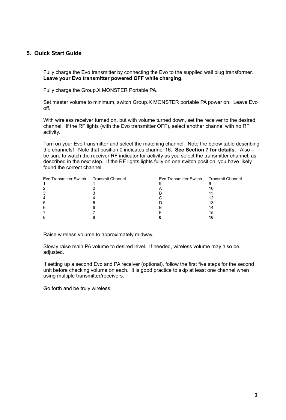 Special Projects Audio MONSTER User Manual | Page 5 / 20