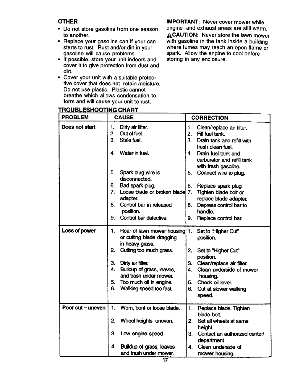 Craftsman 917.379480 User Manual | Page 17 / 31