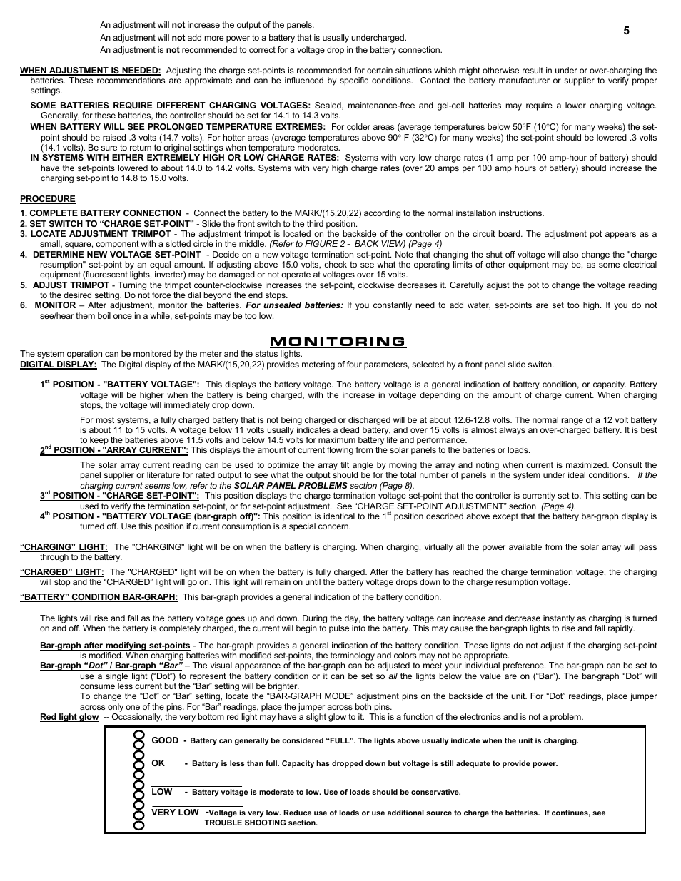 Specialty Concepts MARK/22 User Manual | Page 5 / 10
