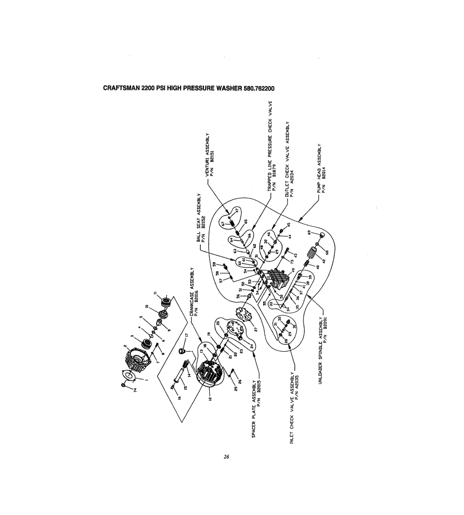 Craftsman 580.762200 User Manual | Page 26 / 28