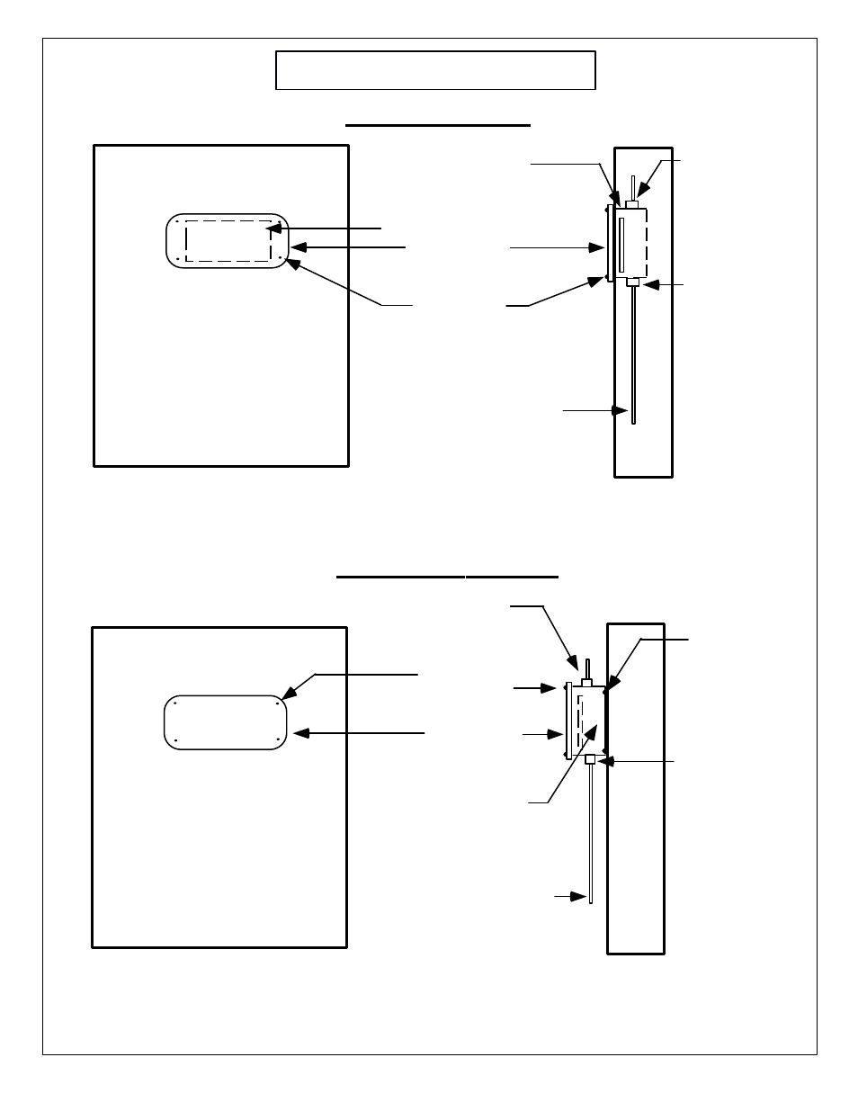 Mounting methods, Flush mount surface mount | Specialty Concepts DM3 User Manual | Page 13 / 15