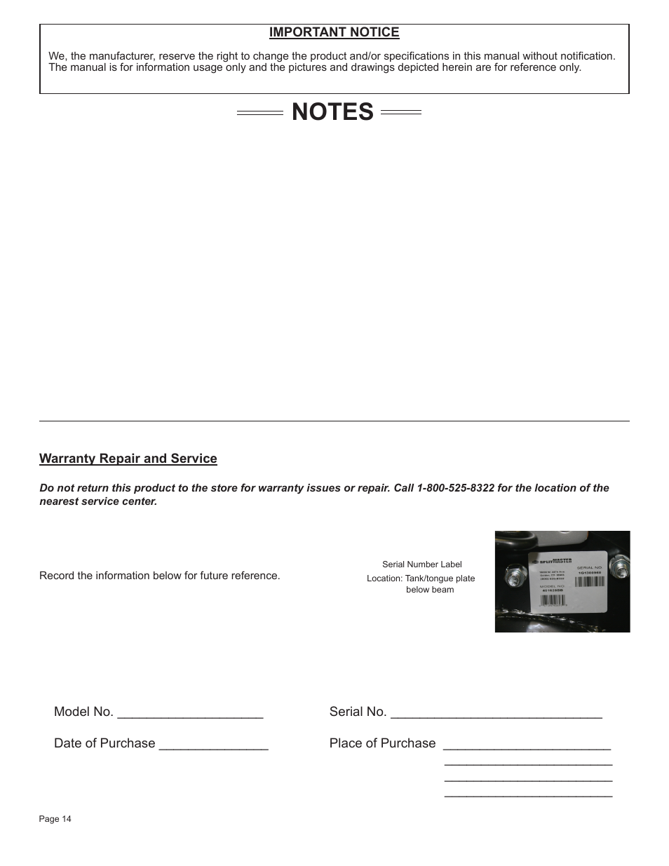 Speeco S401622BL User Manual | Page 16 / 17