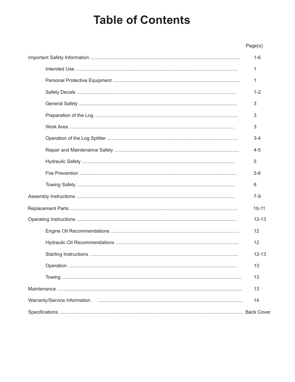 Speeco S401622BL User Manual | Page 2 / 17