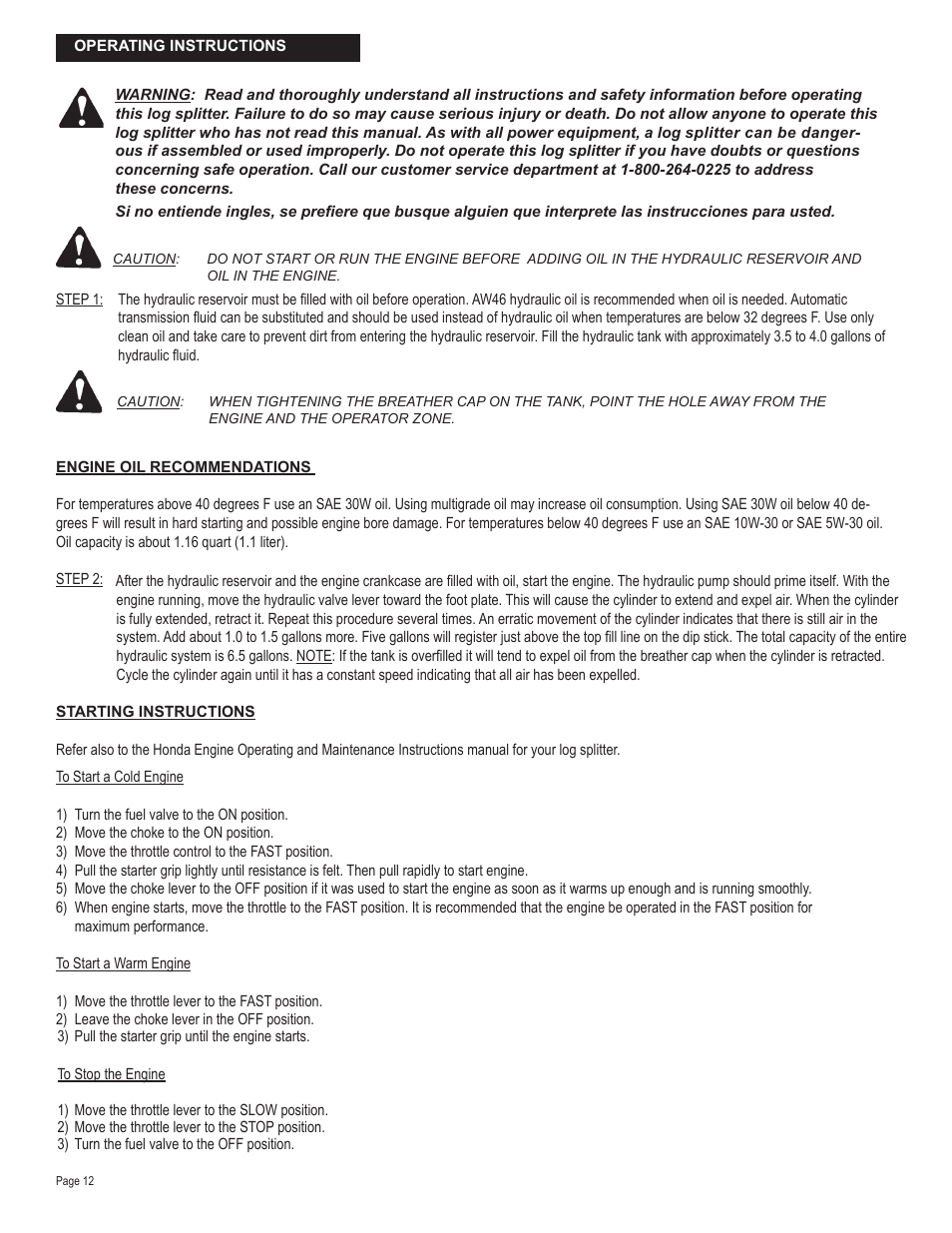 Speeco S401622PH User Manual | Page 14 / 17