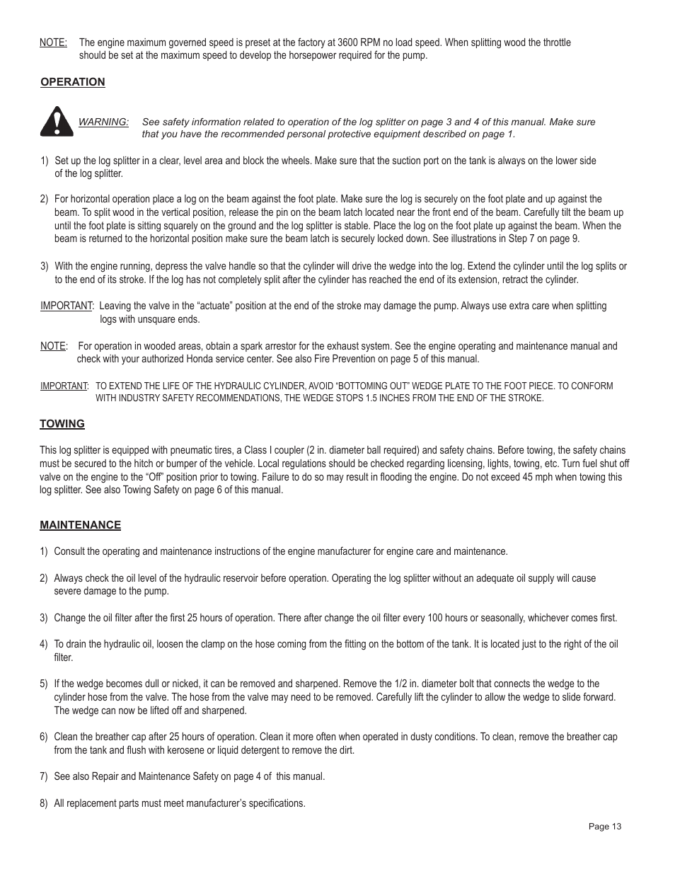 Speeco S401622PH User Manual | Page 15 / 17