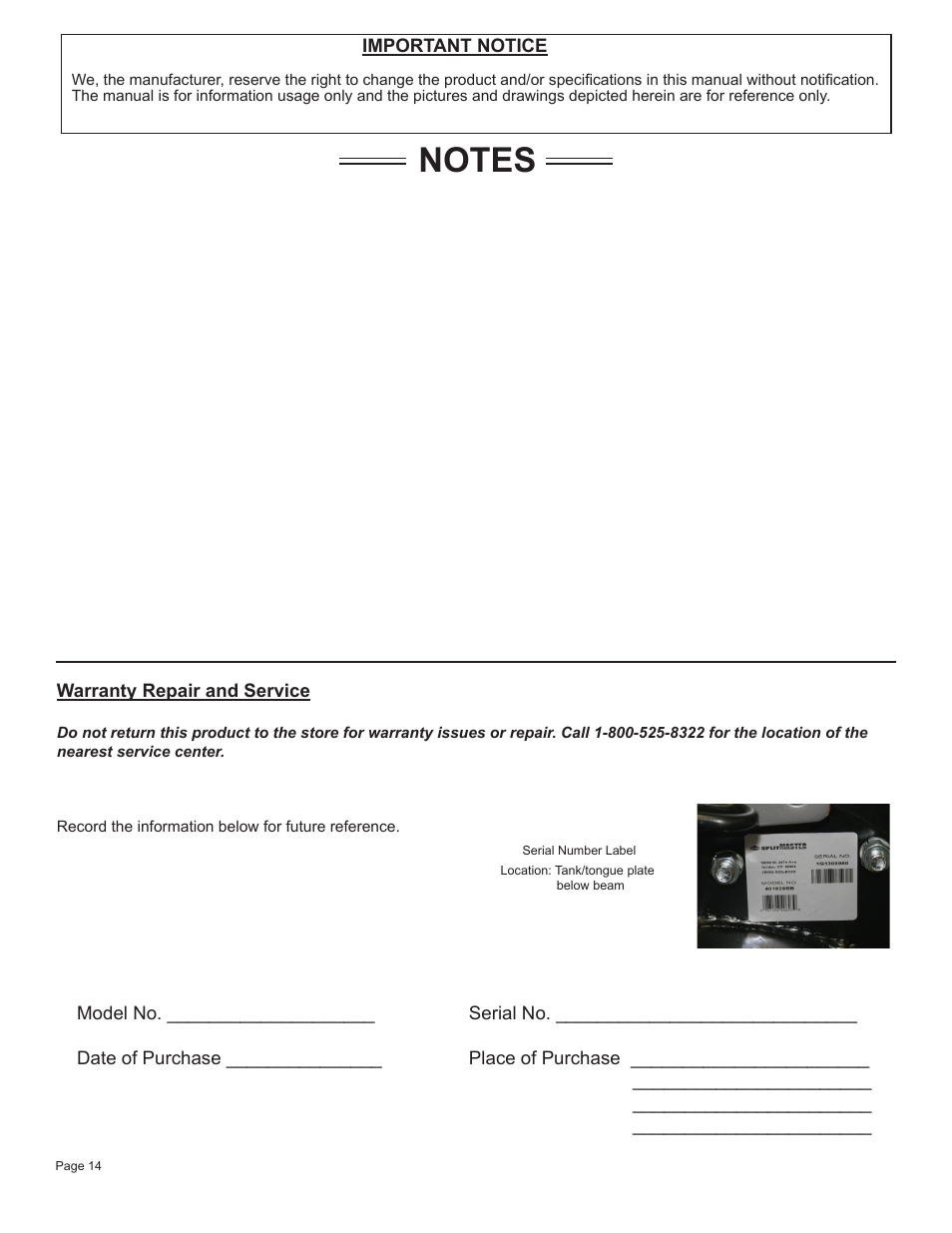 Speeco S401622PH User Manual | Page 16 / 17