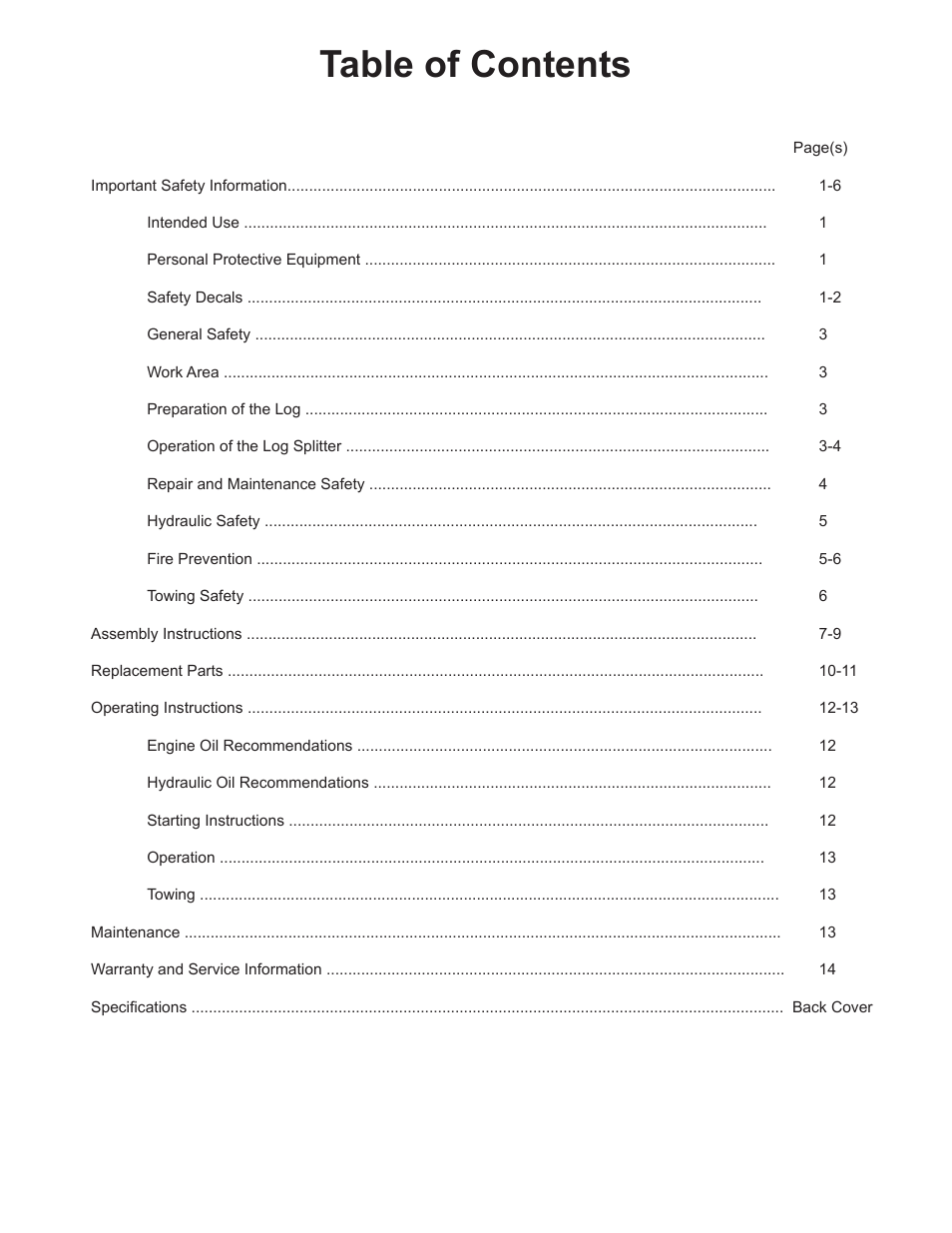Speeco S401625PH User Manual | Page 2 / 17