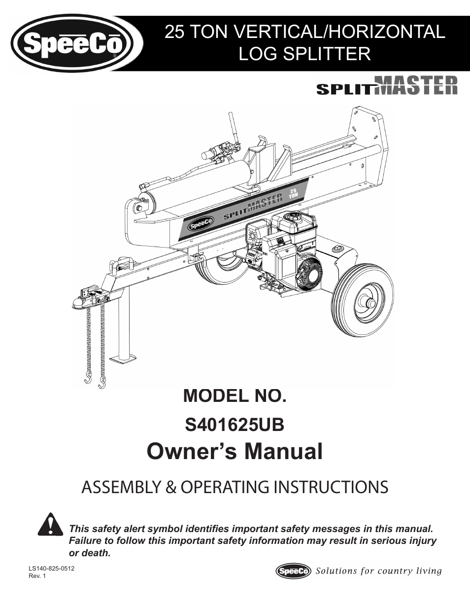 Speeco S401625UB User Manual | 17 pages