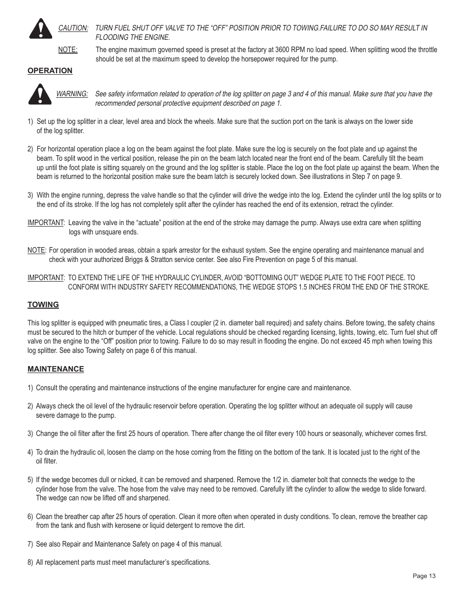 Speeco S401625UB User Manual | Page 15 / 17