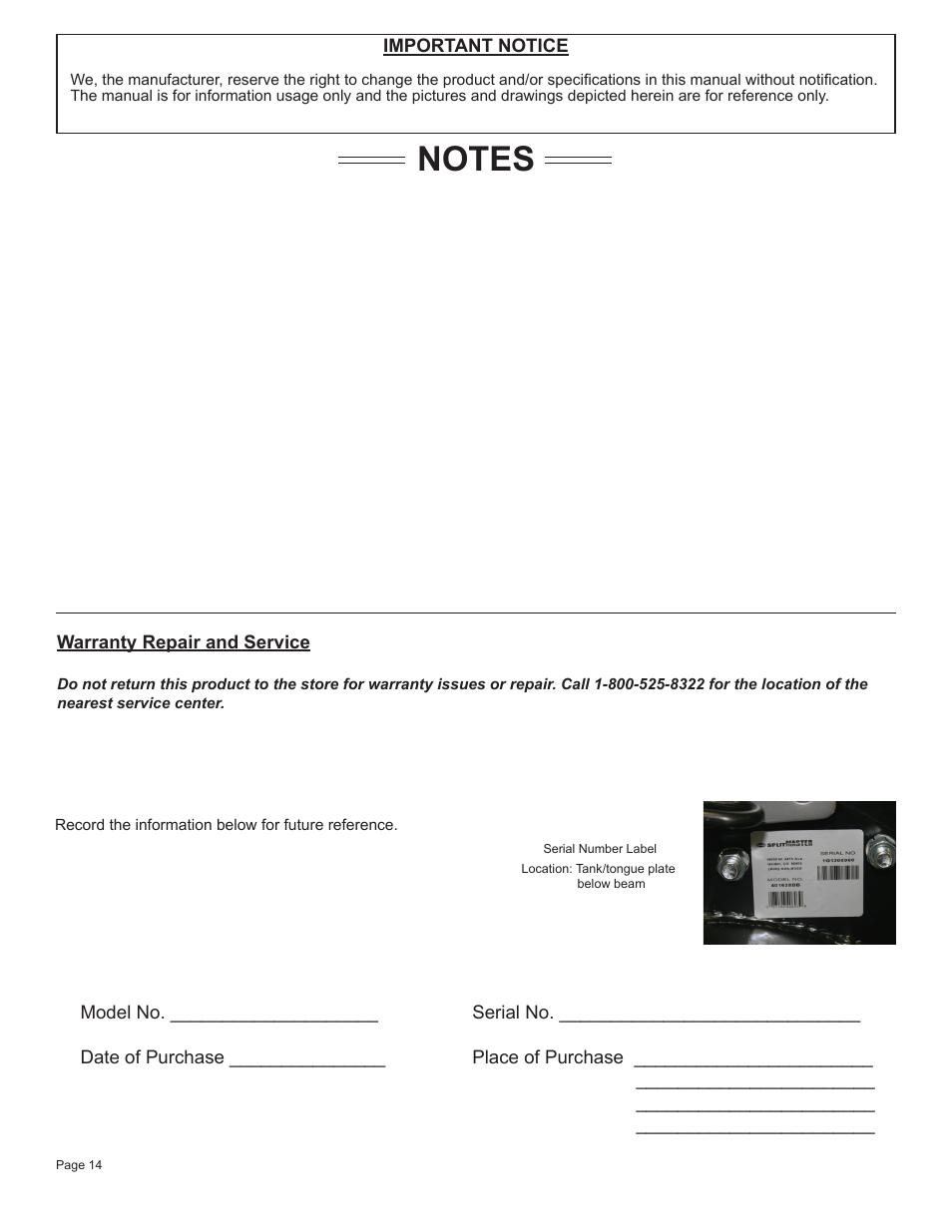 Speeco S401628BB User Manual | Page 16 / 17
