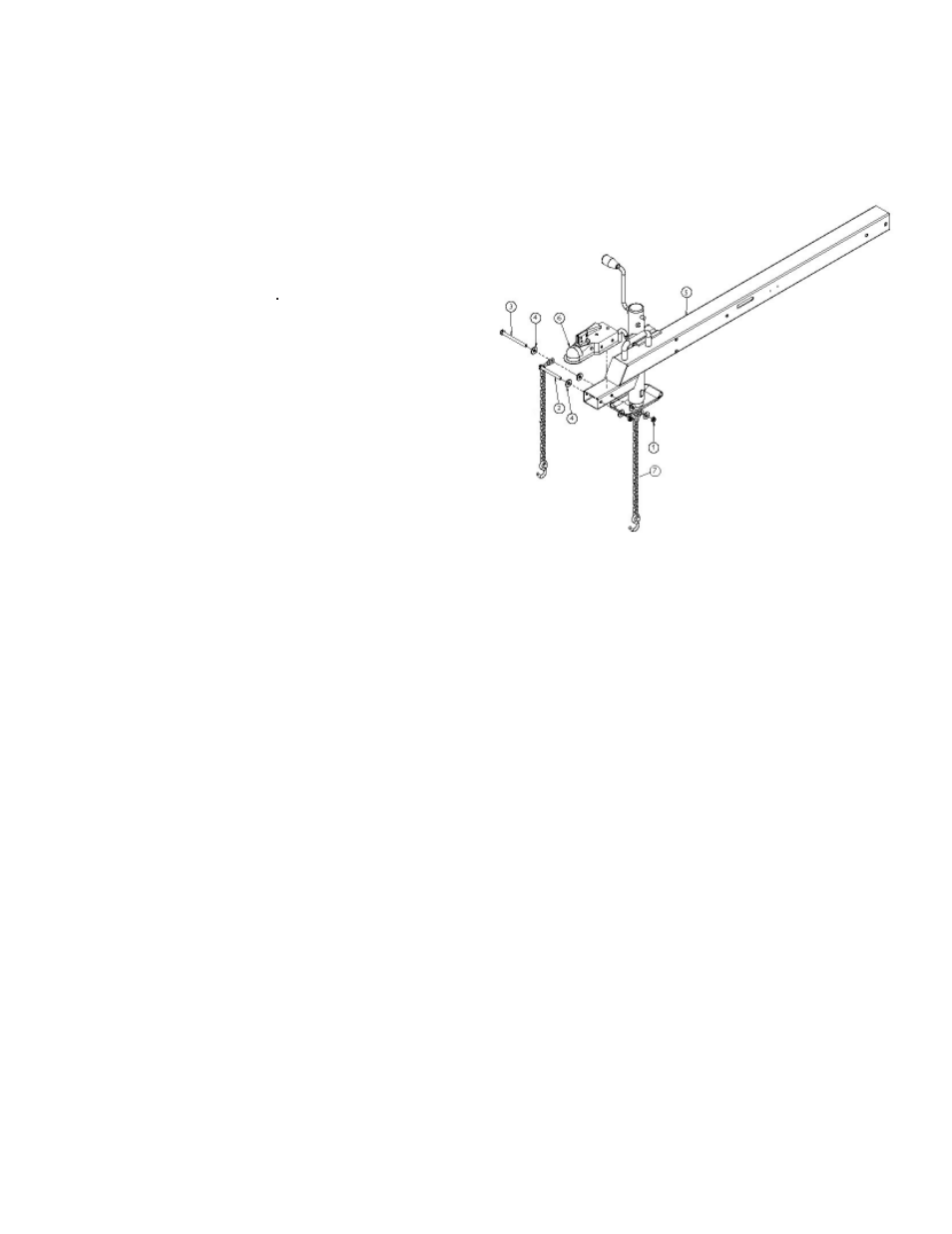 Tongue assembly breakdown | Speeco 401635BBCA User Manual | Page 14 / 19