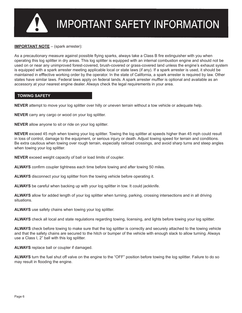 Speeco S401635BB User Manual | Page 8 / 19