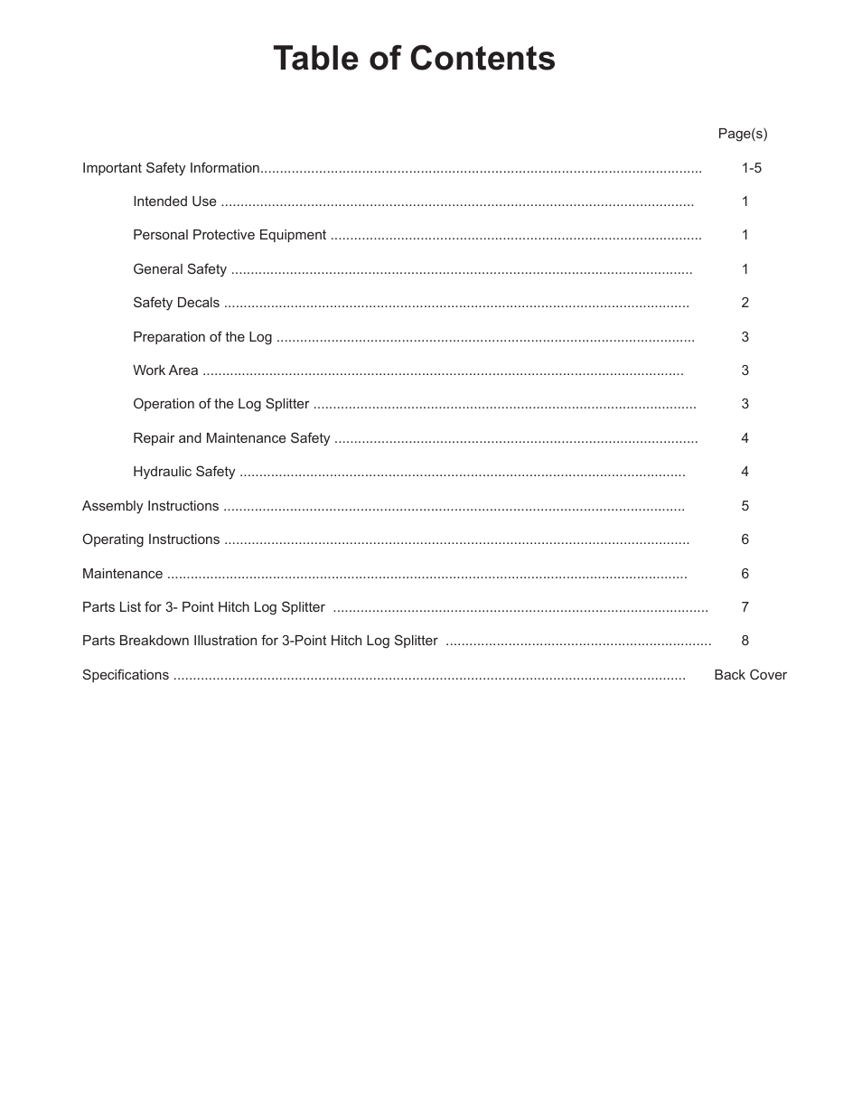 Speeco S400197N0 User Manual | Page 2 / 11