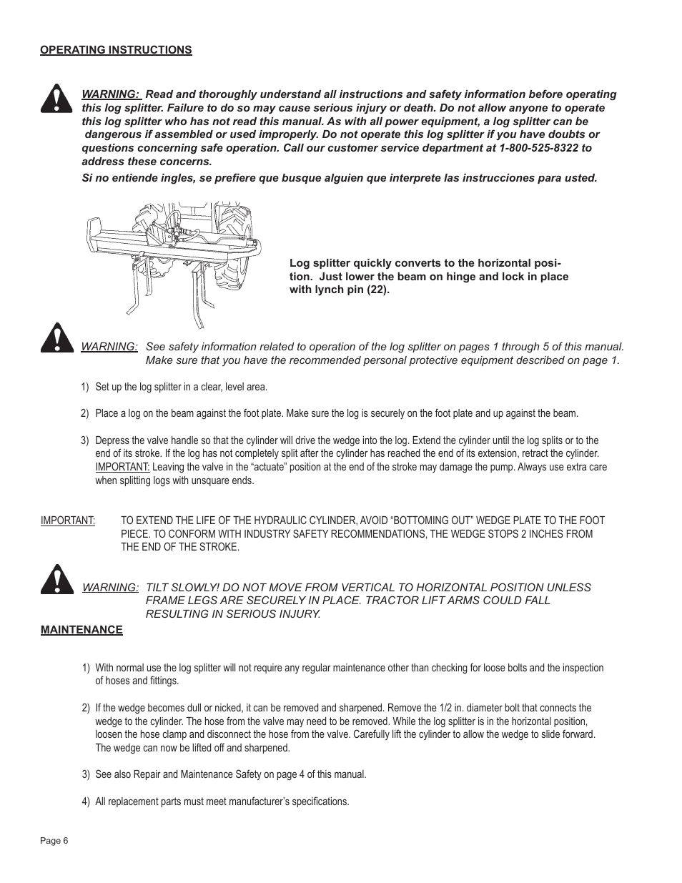 Speeco S400197N0 User Manual | Page 8 / 11