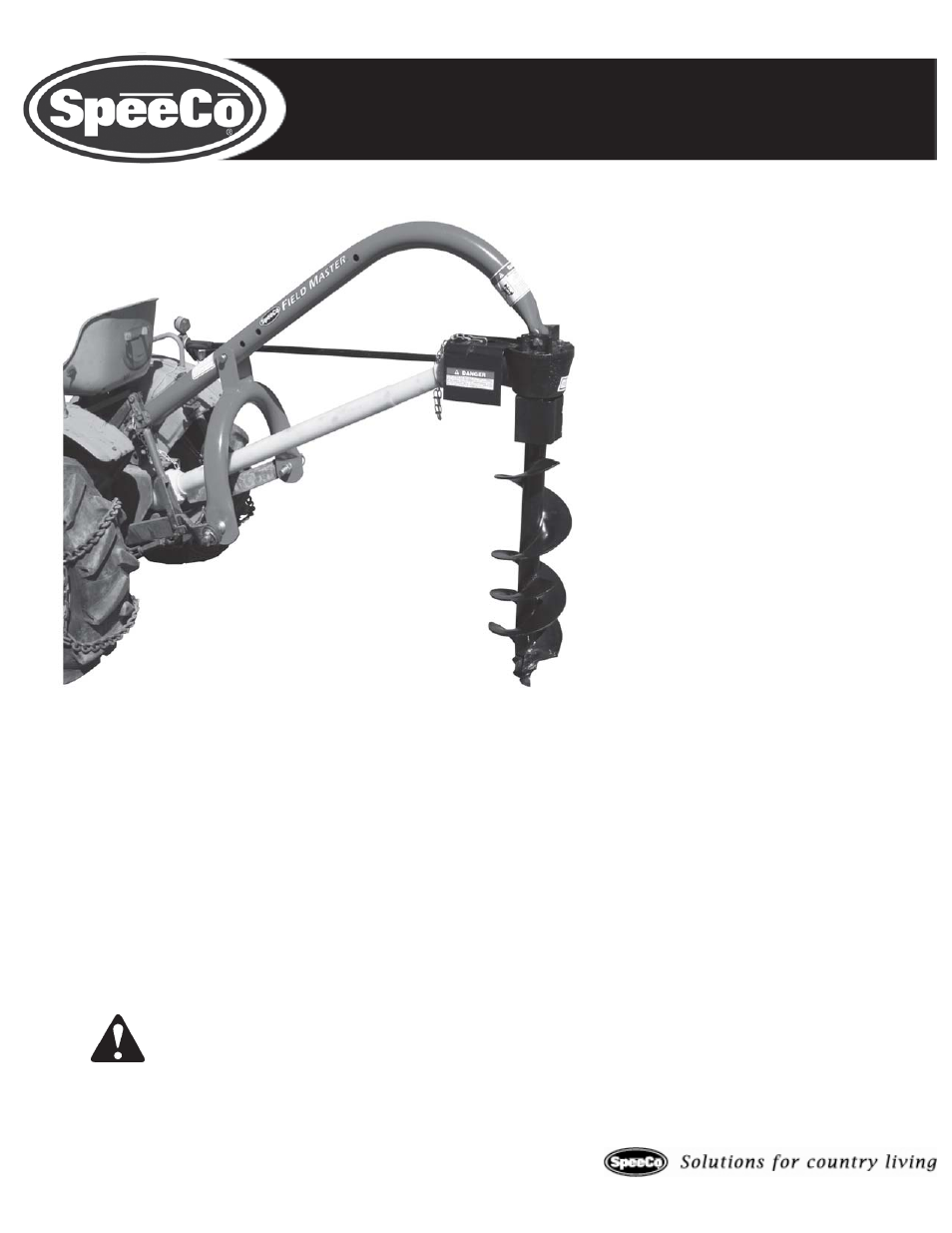 Speeco 24045000 User Manual | 14 pages