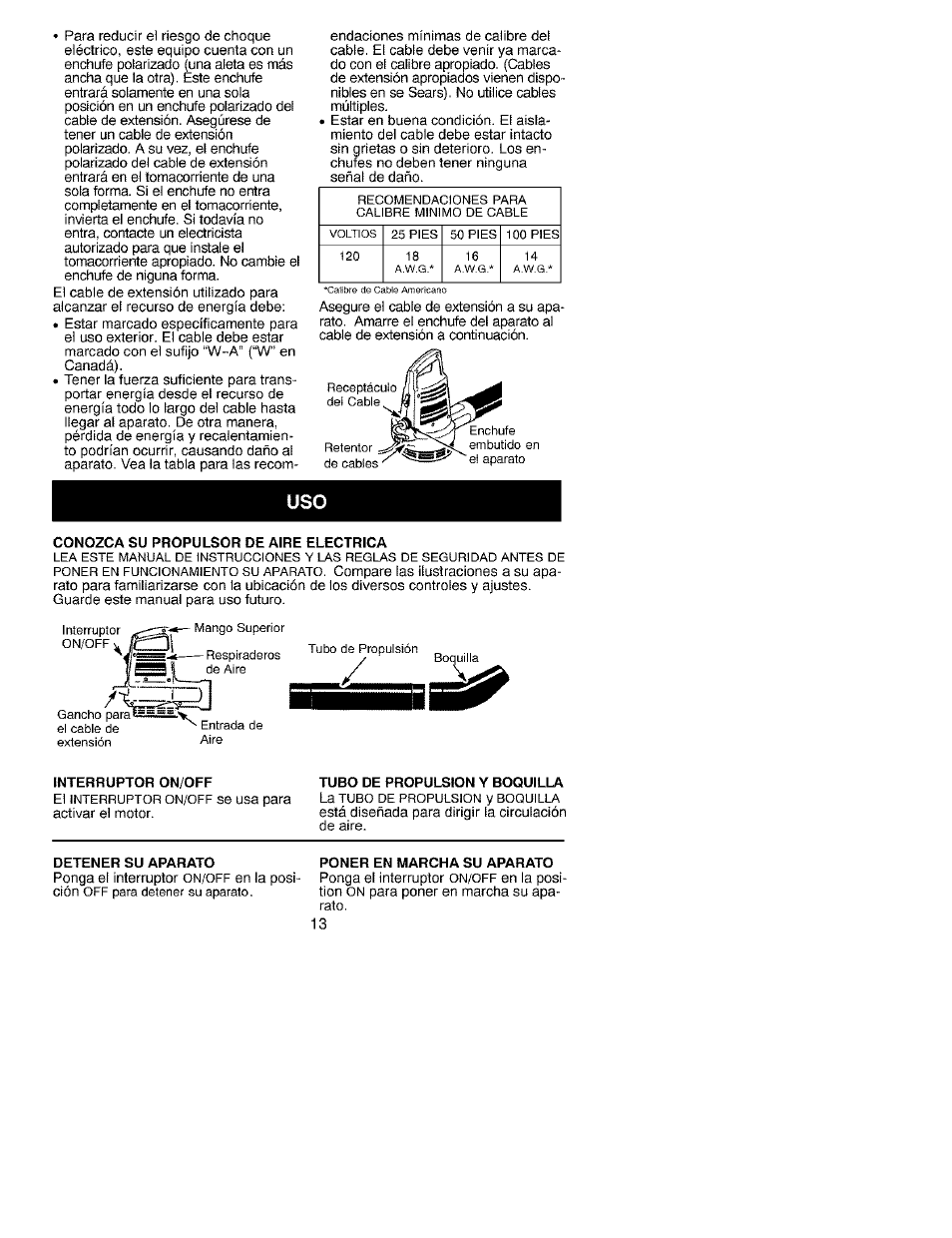 Craftsman 358.799341 User Manual | Page 13 / 15