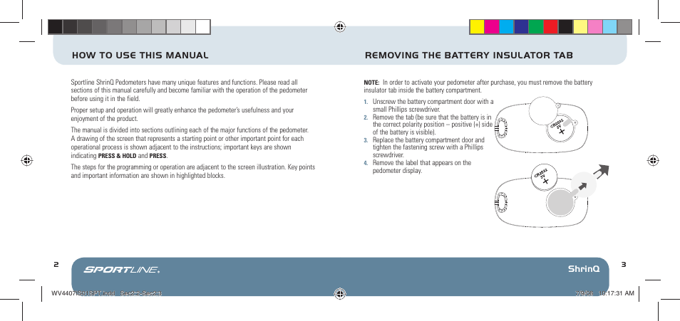 Shrinq | Sportline 304 ShrinQ User Manual | Page 3 / 11