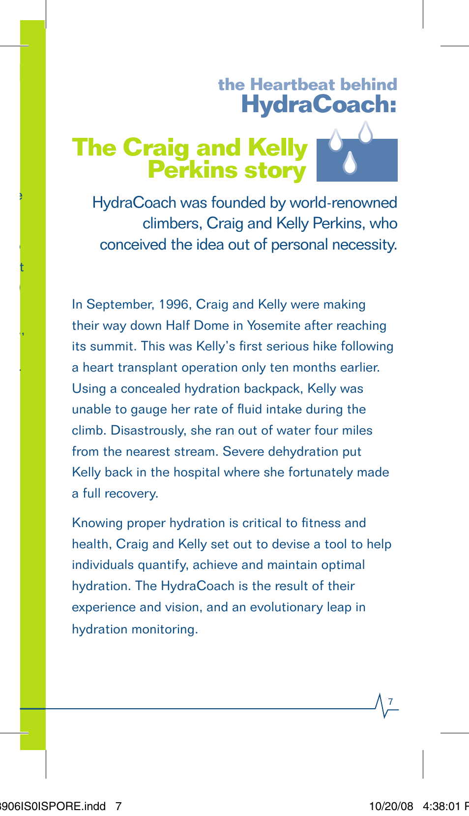 Hydracoach, The heartbeat behind | Sportline Hydracoach User Manual | Page 7 / 28