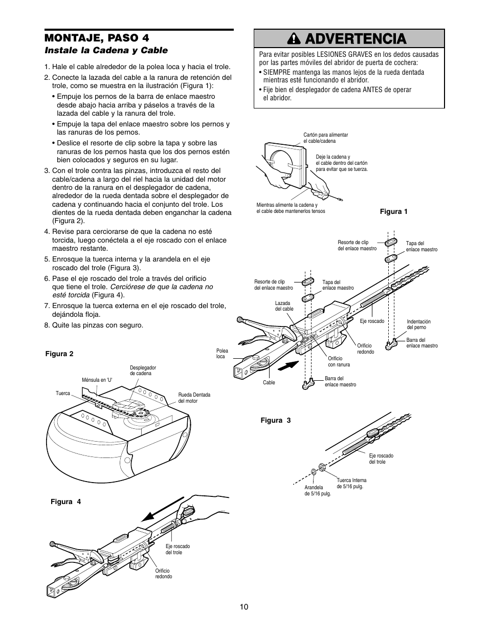 Montaje, paso 4 | Craftsman 139.5399 User Manual | Page 48 / 76